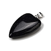 Synthetic Blue Goldstone Pendants G-F820-04P-03-2