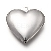 Non-Tarnish 316 Stainless Steel Locket Pendants STAS-P268-07P-1