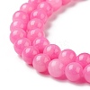 Natural Mashan Jade Round Beads Strands G-D263-10mm-XS34-3