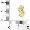 Brass Charms ZIRC-I356-04G-01-3
