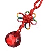 Glass Round Ball Hanging Ornaments HJEW-Z006-01F-2
