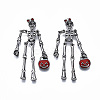 Alloy Enamel Big Pendants ENAM-Q443-017-RS-1