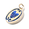 Printing 304 Stainless Steel Pendants LS-STAS-K304-17-2