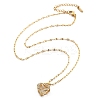 304 Stainless Steel Necklaces for Women LS-NJEW-R015-03G-4