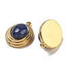 Natural Blue Jade Dyed Pendants STAS-L025-007G-04-2