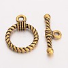 Tibetan Style Alloy Toggle Clasps LS-X-EA9138Y-1