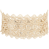 1Pc Imitation Leather Lace Flower Wrap Around Waist Belts for Women AJEW-CL0002-88A-1