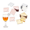 60Pcs 3 Colors Acrylic Display Stands OACR-GA0001-12-1