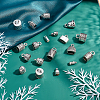 140Pcs 14 Style Alloy Cord End FIND-PH0002-50-3