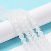 Transparent Glass Beads Strands EGLA-A044-T6mm-MD19-3