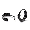 Twisted Ring Hoop Earrings for Girl Women STAS-K233-05EB-1