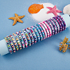 Handmade Polymer Clay Heishi Surfer Stretch Bracelets Set BJEW-SW00099-05-6