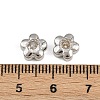 Brass Micro Pave Cubic Zirconia Beads KK-A269-56P-3
