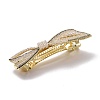 Alloy Crystal Rhinestone Hair Barrettes PHAR-D011-05LG-2