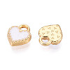 Alloy Enamel Charms ENAM-S121-164E-RS-2