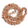 Natural Arusha Sunstone Chip Beads Strands LS-G-G905-13-3
