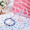 3 Strands Flat Round Handmade Polymer Clay Beads CLAY-SC0001-69D-4