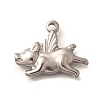 304 Stainless Steel Pendants STAS-P381-06P-1