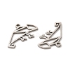 Non-Tarnish 201 Stainless Steel Pendants STAS-K251-055P-2