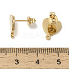 Ion Plating(IP) 304 Stainless Steel Studs Findings STAS-I206-53G-3