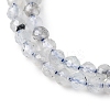 Natural Aquamarine Beads Strands G-F509-10-3mm-4