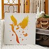 Large Plastic Reusable Drawing Painting Stencils Templates DIY-WH0202-143-4