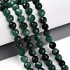 Natural Fuchsite Beads Strands G-T140-20A-2