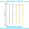 30Pcs 2 Colors 925 Sterling Silver Ball Head Pins STER-AR0001-15-2