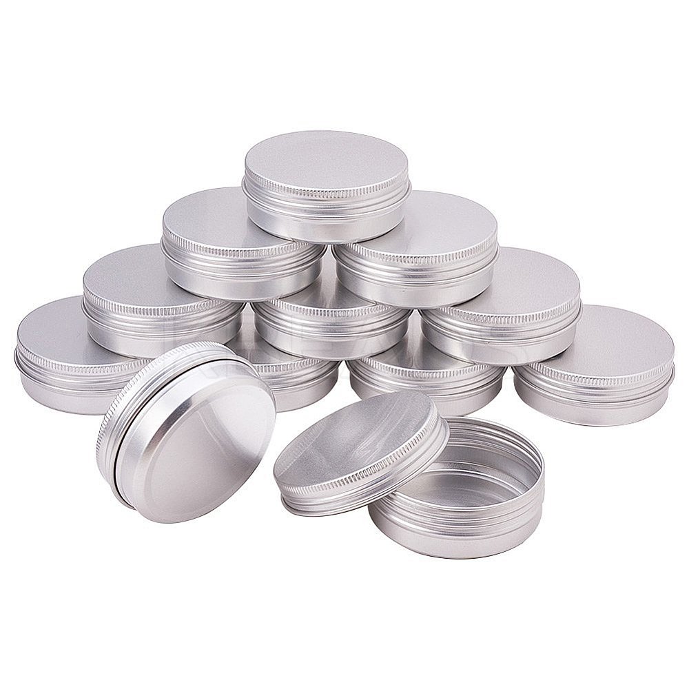 Wholesale 60ml Round Aluminium Cans - KBeads.com