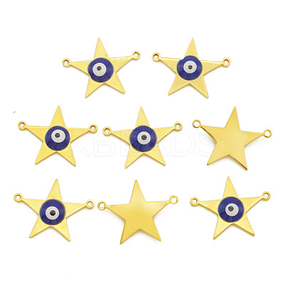 201 Stainless Steel Enamel Links Connectors STAS-S105-LA425-1