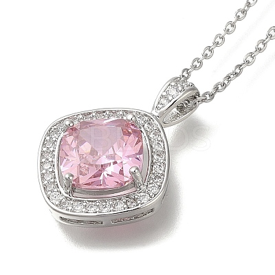 304 Stainless Steel Cable Chain Necklaces NJEW-H040-20P-07-1