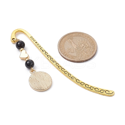 Natural Mixed Gemstone Bookmarks AJEW-JK00271-1