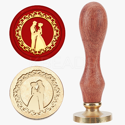 Wax Seal Stamp Set AJEW-WH0208-1155-1