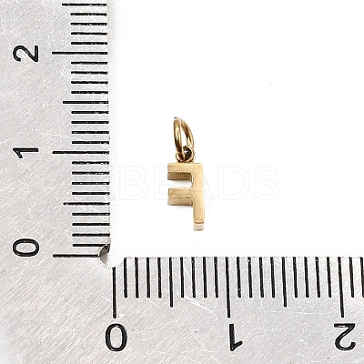 304 Stainless Steel Charms SA-CBABF3F-01G-F-1