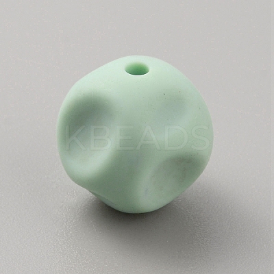 Cube Food Grade Eco-Friendly Silicone Beads SIL-TAC0003-11E-1