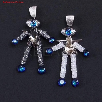 Glass Rhinestone Beads GLAA-P046-B13-1