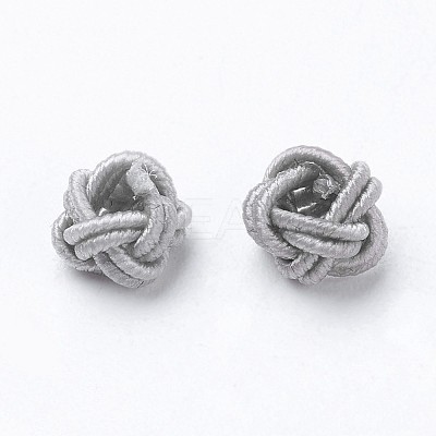 Nylon Cord Woven Beads NWIR-F005-14E-1
