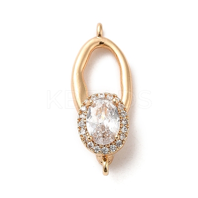 Brass Pave Cubic Zirconia Fold Over Clasps LS-KK-E082-02G-01-1