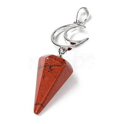 Natural & Synthetic Gemstone Pendants G-J393-IP-1