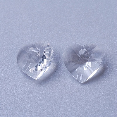 Romantic Valentines Ideas Glass Charms G030V14mm-18-1