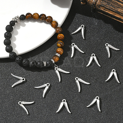 60Pcs Tibetan Style Alloy Pendants FIND-SC0019-36AS-1