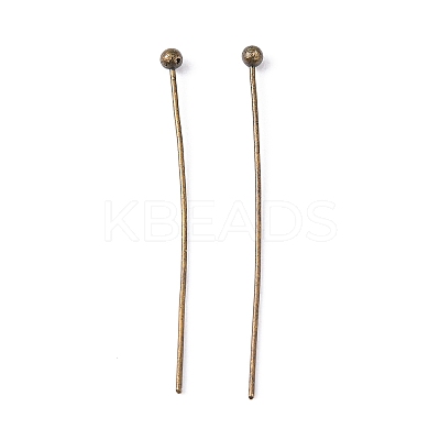 Brass Ball Head Pins LS-X-RP0.5x30mm-AB-1