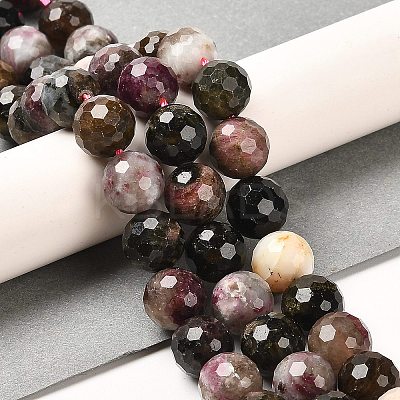 Natural Multicolor Tourmaline Beads Strands G-K345-A01-03-1