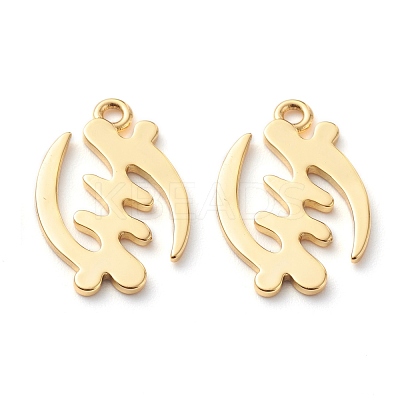 Brass Pendants KK-J278-20G-1