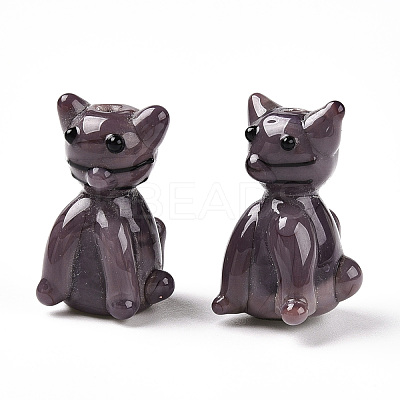 Handmade Lampwork Beads LAMP-T021-19B-1