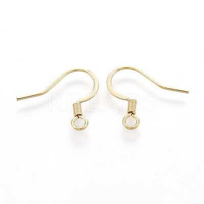 316 Surgical Stainless Steel French Earring Hooks X-STAS-P221-02G-1