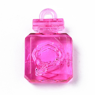 Transparent Acrylic Pendants TACR-S149-18-1