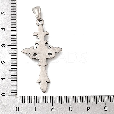 304 Stainless Steel Pendants STAS-A130-09C-AS-1