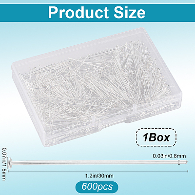 600Pcs Jewelry Findings KK-SP0001-73A-S-1