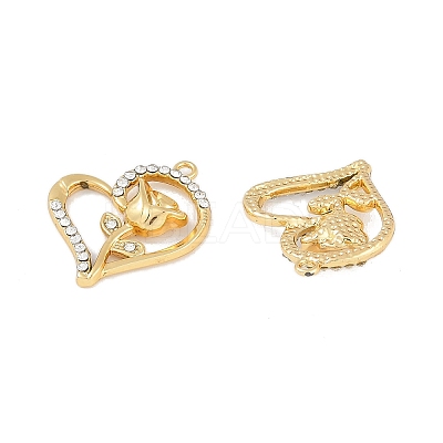 UV Plating Alloy Pendants FIND-M018-26G-08-1